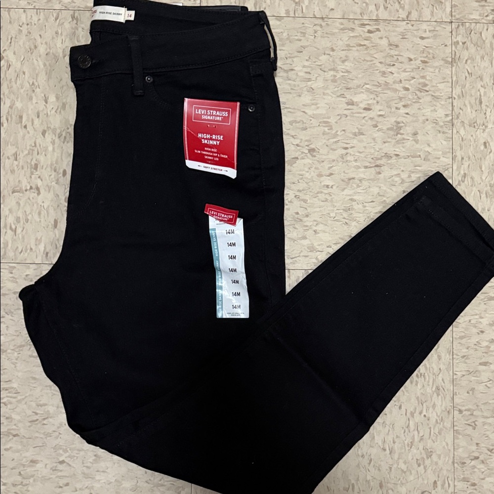 Levi's Black Denim Jeans